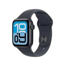 Apple Watch SE 3 [GPS 40mm] Smartwatch with Midnight Aluminium Case with Midnight Sport Band - S/M. Fitness and Sleep Trackers, Heart Rate Monitor, Always-On Display, Water Resistant