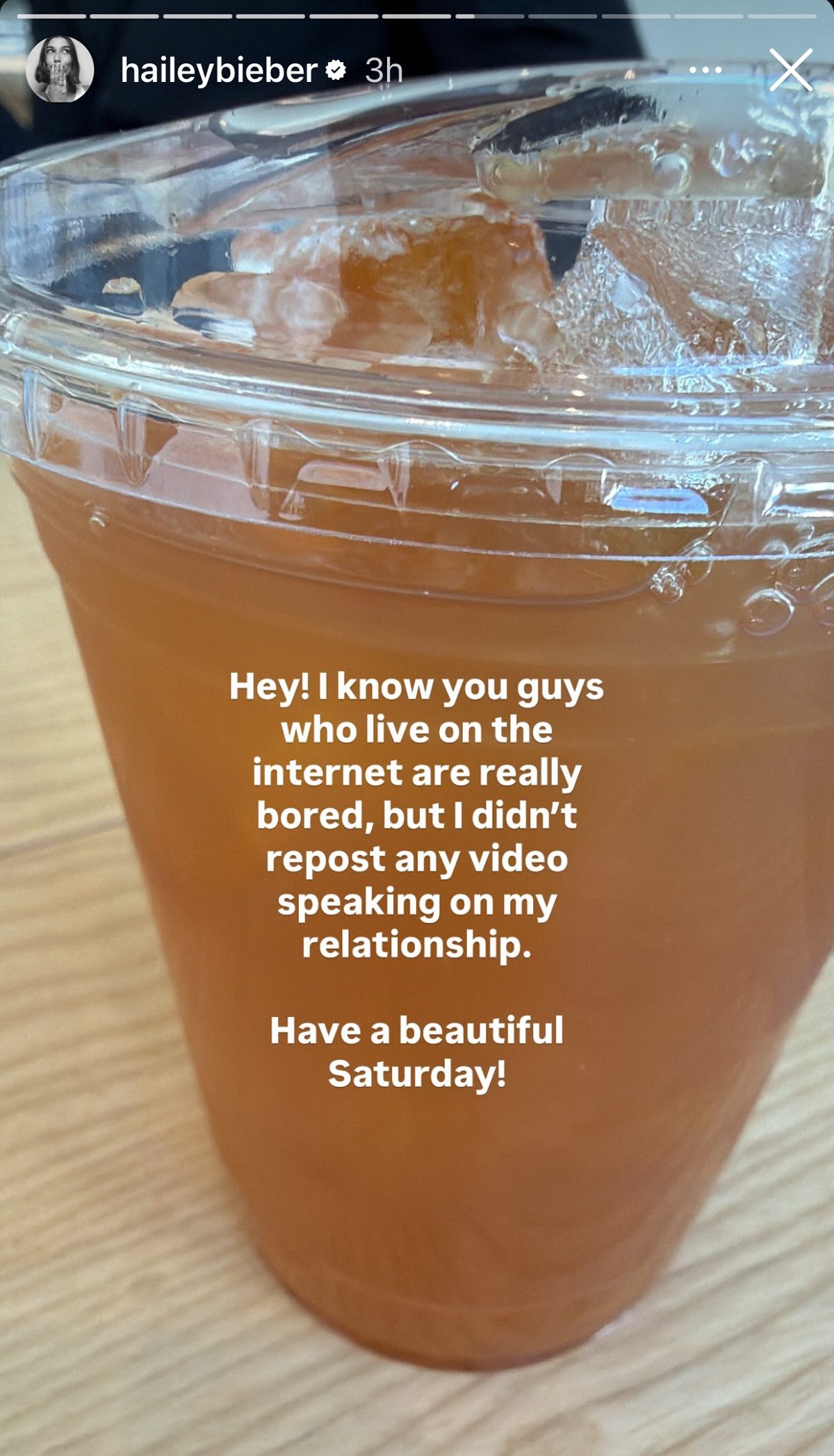 Hailey Bieber Denies Rumor That She Re-Posted TikTok Video Calling Out ‘Abuse’ In Justin Bieber Marriage!